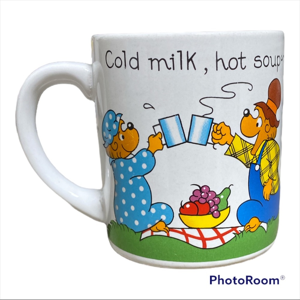 Vintage 1987 Berenstain Bears coffee Mug